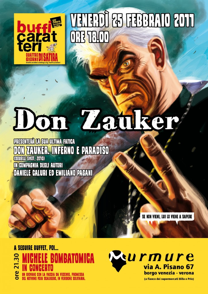 Locandina presentazione libro Don Zauker